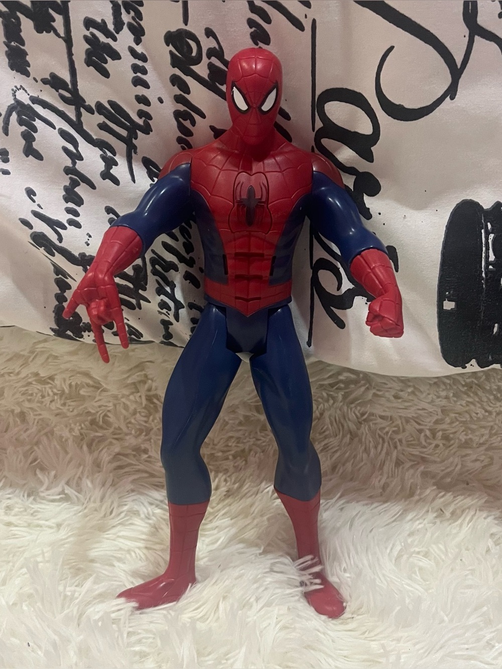 2014 Talking Hasbro Spider-Man Action Figure bendable